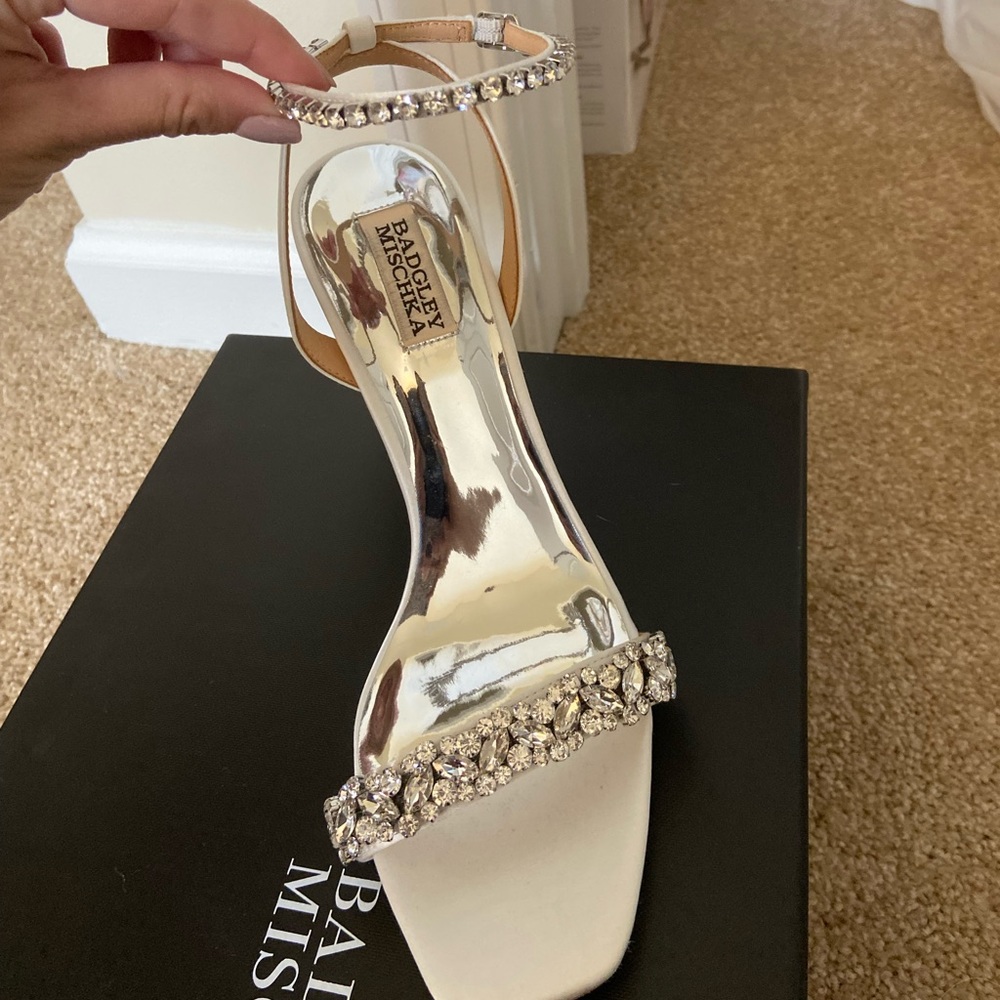 Badgley Mischka Tasmine Bridal Heels